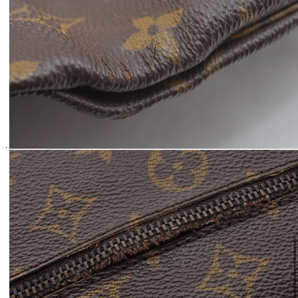 Authentic Louis Vuitton pilante monogram clutch vintage - Picture 8 of 11